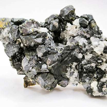 Cleiophane (Sphalerite) with Galen and Quartz from Bulgaria, Madan (025)