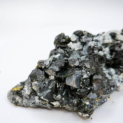 Cleiophane (Sphalerite) with Galen and Quartz from Bulgaria, Madan (025)