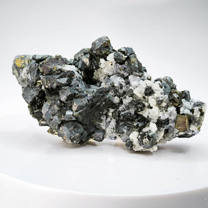 Cleiophane (Sphalerite) with Galen and Quartz from Bulgaria, Madan (025)