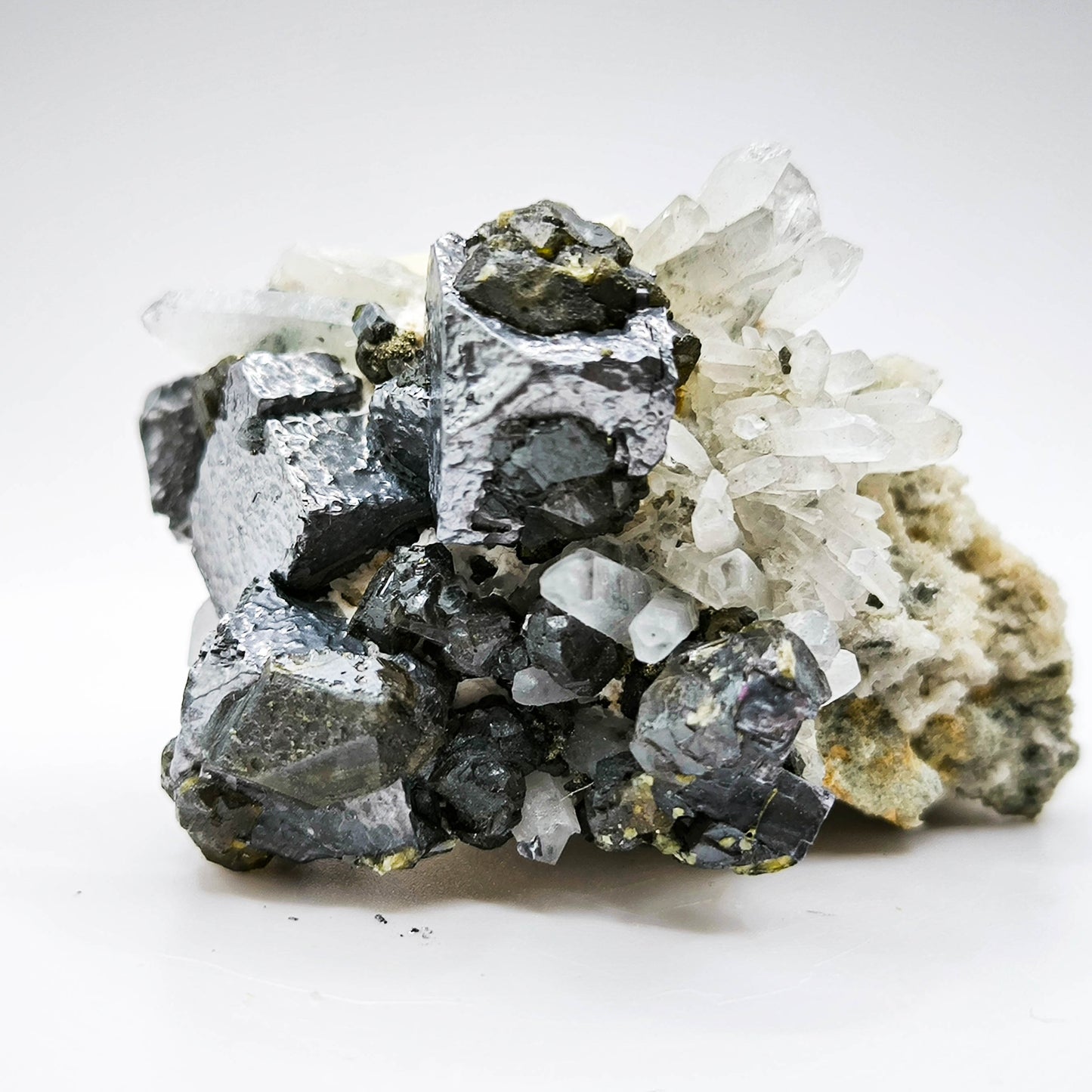 Cleiophane with Galena and Quartz from Bulgaria, Madan (027)