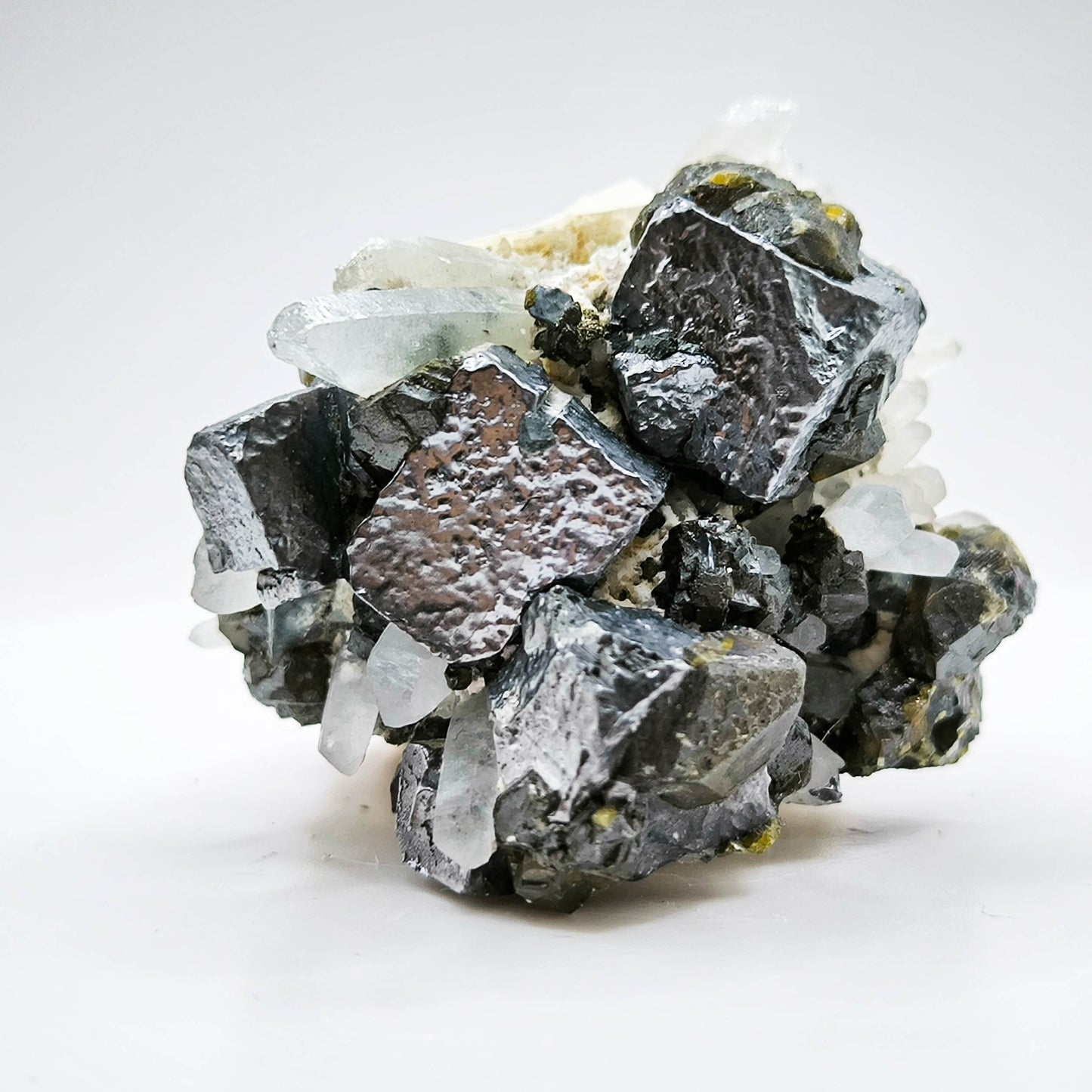 Cleiophane with Galena and Quartz from Bulgaria, Madan (027)