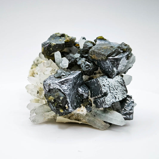 Cleiophane with Galena and Quartz from Bulgaria, Madan (027)