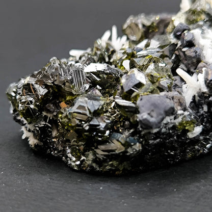 Cleophane-Quartz-Pyrite Cluster from Bulgaria, Madan (104)