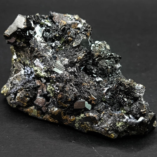 Galena-Marmatite-Pyrite Cluster from Bulgaria, Madan (111)