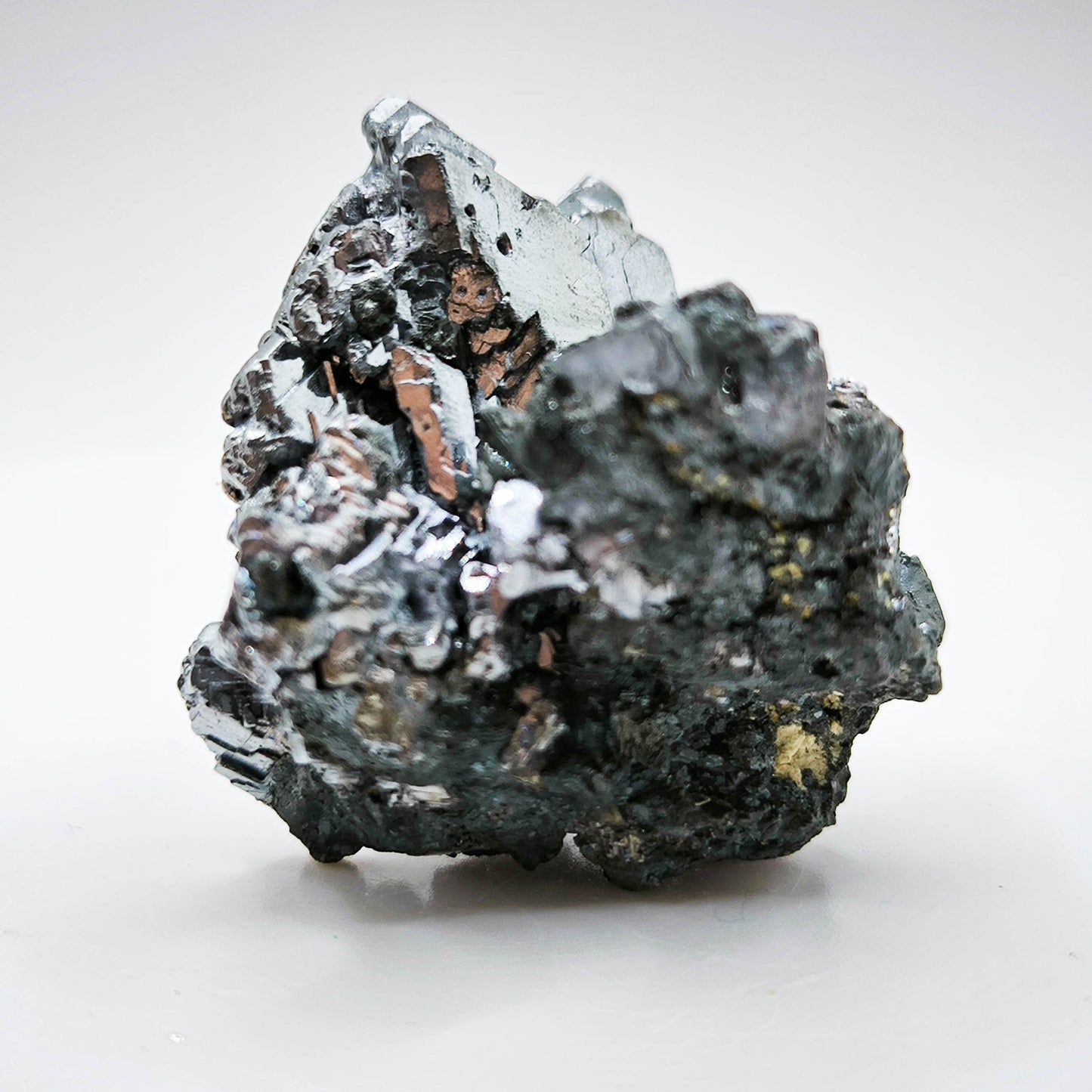 Galena crystal with Marmatite from Bulgaria, Madan (186)