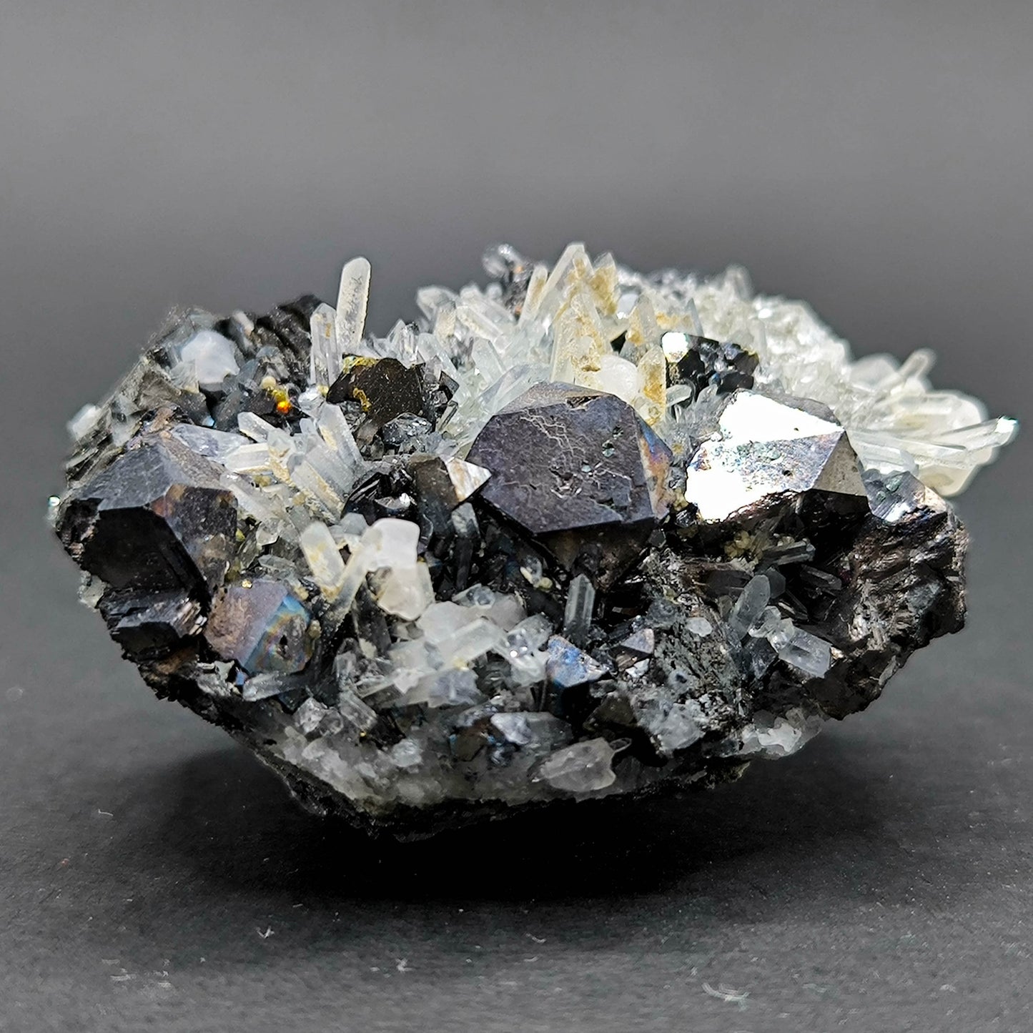 Galena crystals with Marmatite and Quartz from Bulgaria, Madan (100)