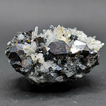 Galena crystals with Marmatite and Quartz from Bulgaria, Madan (100)