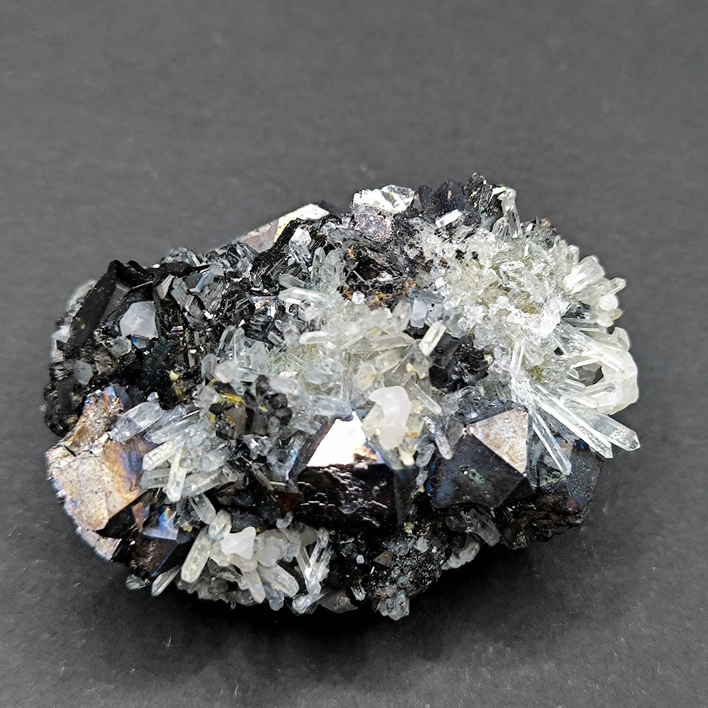 Galena crystals with Marmatite and Quartz from Bulgaria, Madan (100)