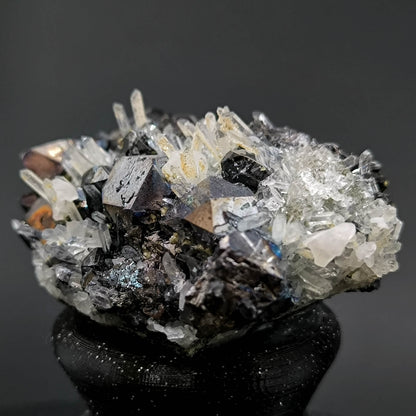 Galena crystals with Marmatite and Quartz from Bulgaria, Madan (100)