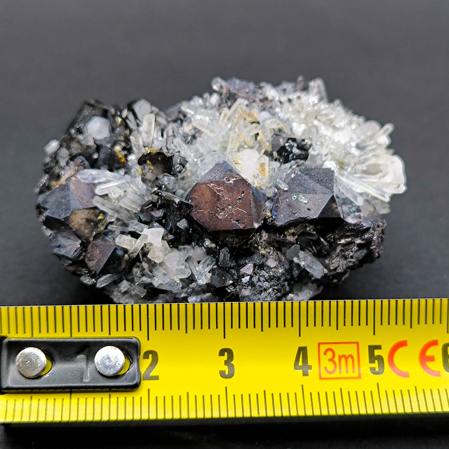 Galena crystals with Marmatite and Quartz from Bulgaria, Madan (100)