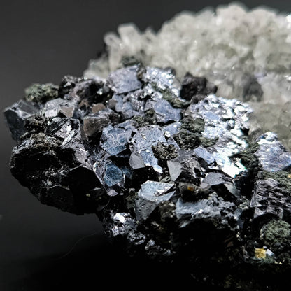 Galena Pyrite Quartz cluster from Bulgaria, Madan (003)