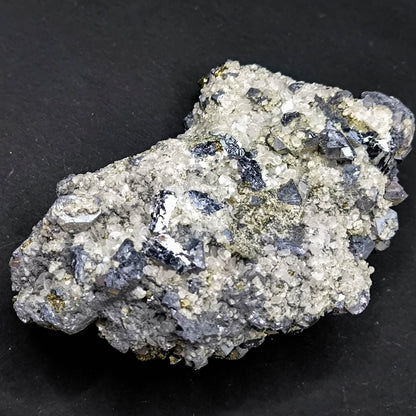 Galena Pyrite Quartz cluster from Bulgaria, Madan (004)