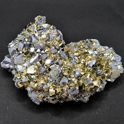 Galena Pyrite Quartz cluster from Bulgaria, Madan (004)