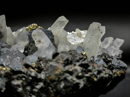 Galena Pyrite Quartz cluster from Bulgaria, Madan (010)