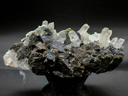 Galena Pyrite Quartz cluster from Bulgaria, Madan (010)