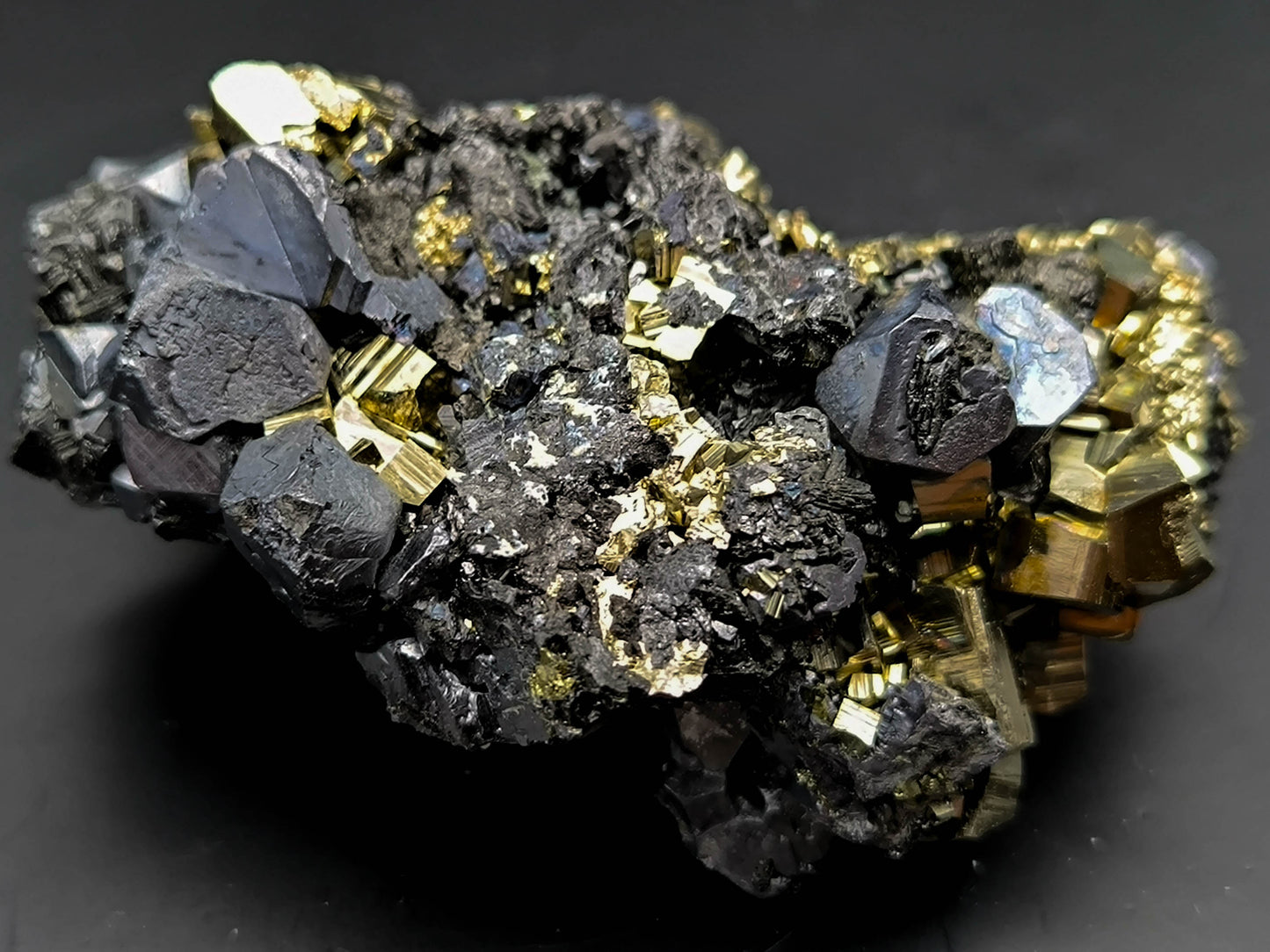 Galena Marmatite Pyrite  cluster from Bulgaria, Madan (106)