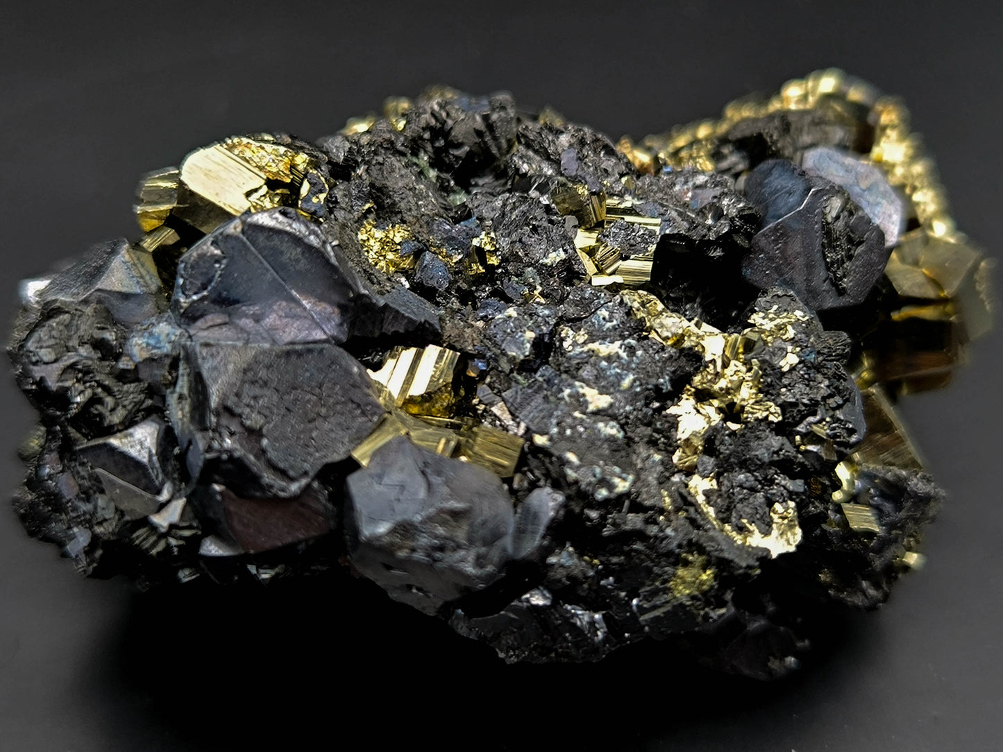 Galena Marmatite Pyrite  cluster from Bulgaria, Madan (106)