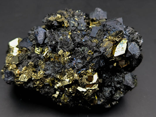 Galena Marmatite Pyrite  cluster from Bulgaria, Madan (106)