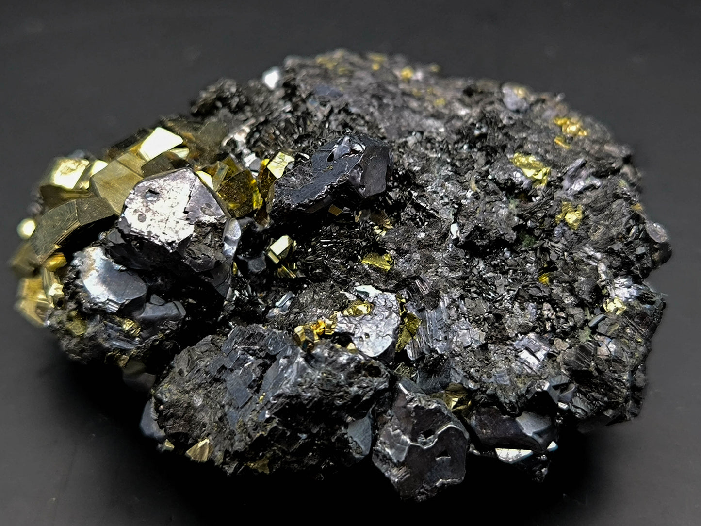 Galena Marmatite Pyrite  cluster from Bulgaria, Madan (106)