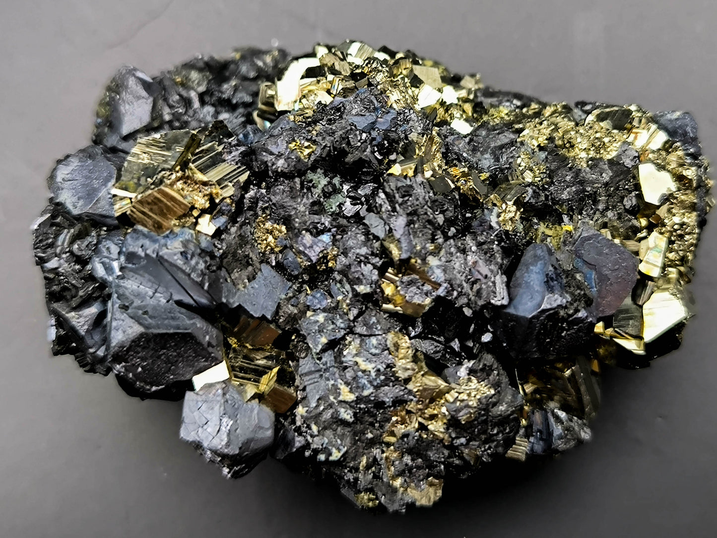 Galena Marmatite Pyrite  cluster from Bulgaria, Madan (106)