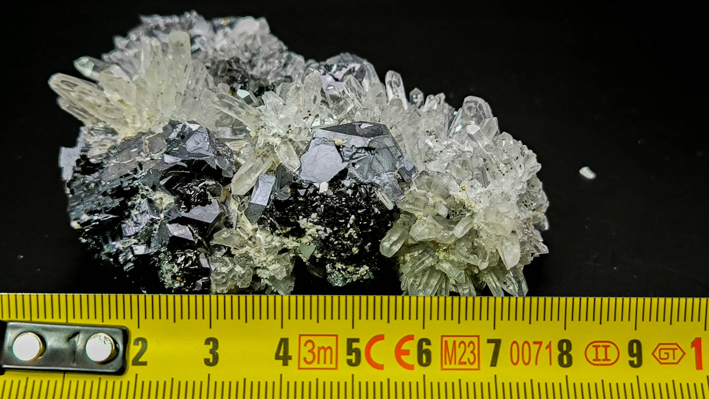 Galena Pyrite Quartz cluster from Bulgaria, Madan (009)