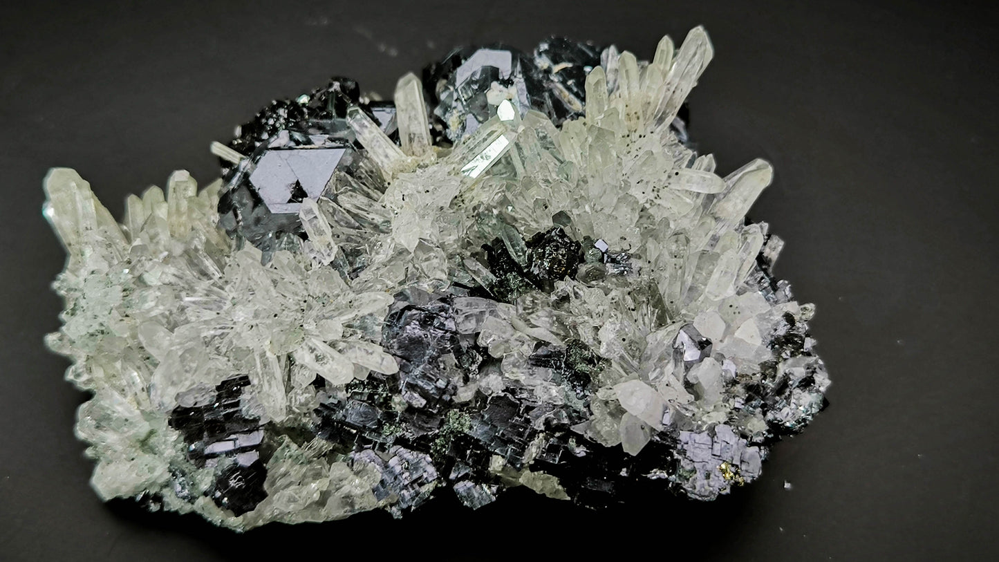 Galena Pyrite Quartz cluster from Bulgaria, Madan (009)