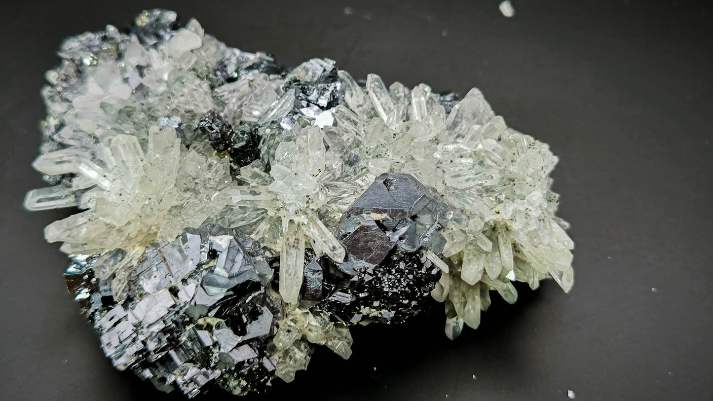 Galena Pyrite Quartz cluster from Bulgaria, Madan (009)