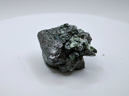 Magnetite crystal, Kovdor, Russia (180)