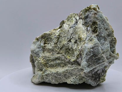 Muscovite specimen in feldspar from Russia, Kola Peninsula (189)