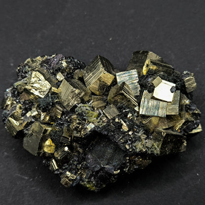 Galena Pyrite Quartz Marmatite cluster from Bulgaria, Madan (93)