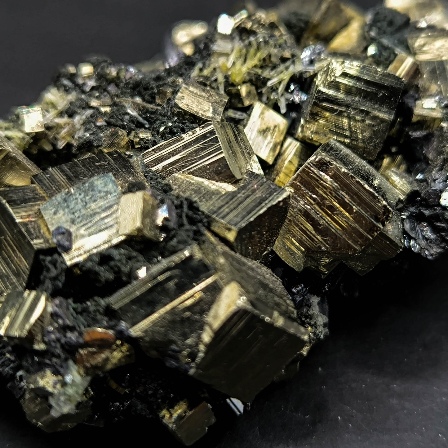 Galena Pyrite Quartz Marmatite cluster from Bulgaria, Madan (93)