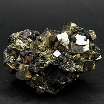 Galena Pyrite Quartz Marmatite cluster from Bulgaria, Madan (93)