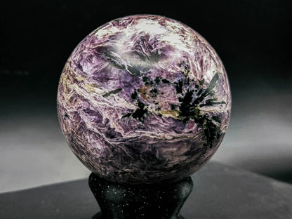 Charoite polished sphere 63mm (135)