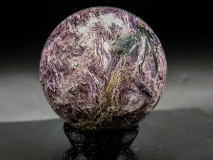 Charoite polished sphere 63mm (135)