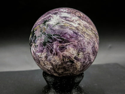 Charoite polished sphere 63mm (135)