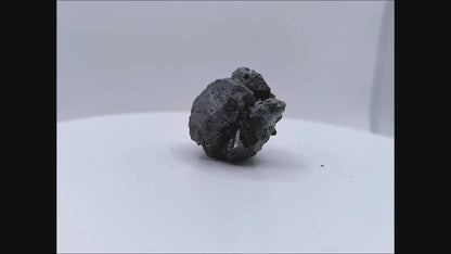 Magnetite crystal, Kovdor, Russia (180)