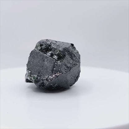 Magnetite crystal, Kovdor, Russia (141)