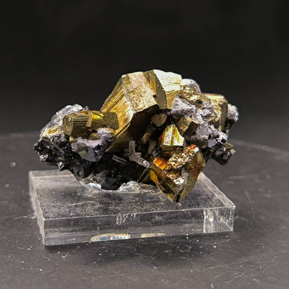 Galena Pyrite Quartz specimen from Bulgaria, Madan (211)