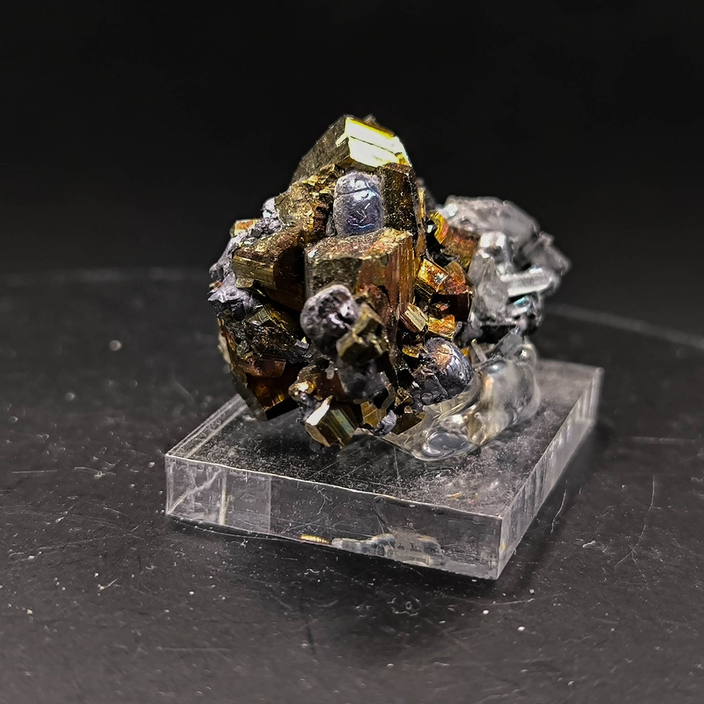 Galena Pyrite Quartz specimen from Bulgaria, Madan (211)