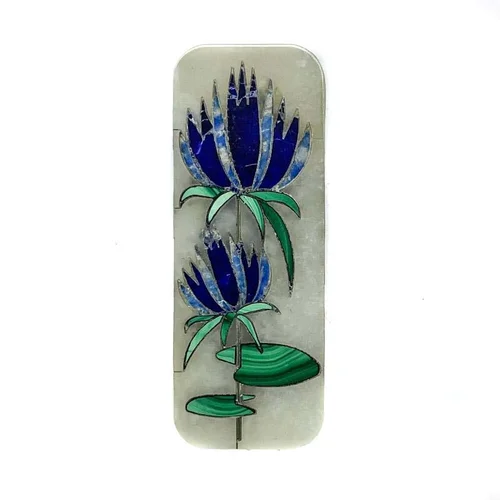 Chrysanthemum0118 - Florentine Mosaic Inlay