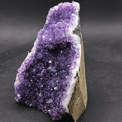 Natural Amethyst Quartz druse Crystal Cluster – Artigas, Uruguay