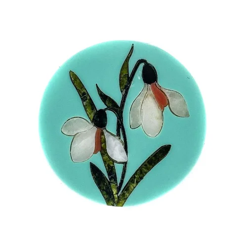 Snowdrops0156 - Florentine Mosaic Inlay
