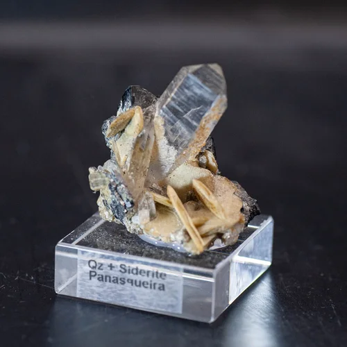 Quartz with Siderite – Panasqueira, Portugal