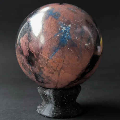 Irnimite (Blue Jasper) sphere,