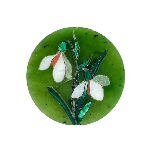 Snowdrops0157 - Florentine Mosaic Inlay