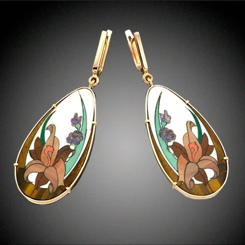 Lily Mosaic Earrings
