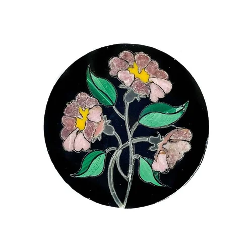 Roses0120 - Florentine Mosaic Inlay
