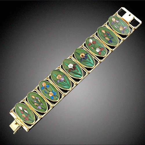 Iris Mosaic Bracelet