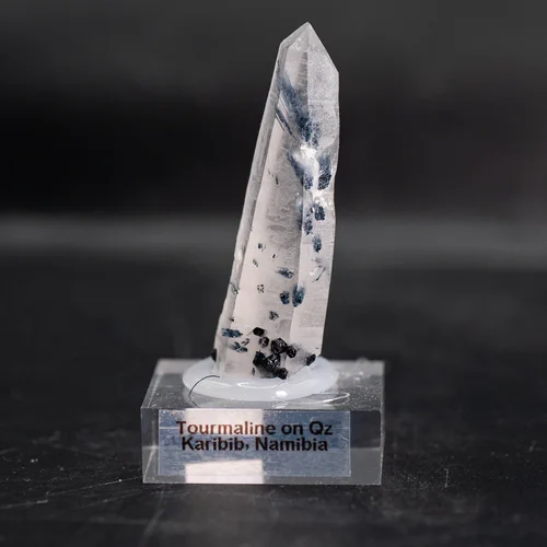 Quartz with Tourmaline – Karibib, Namibia