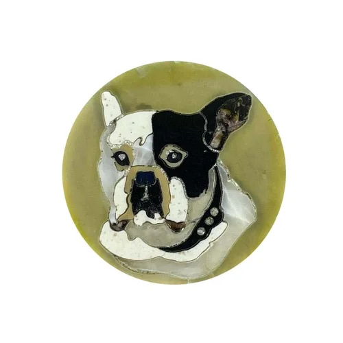 Dogs0033 - Florentine Mosaic Inlay